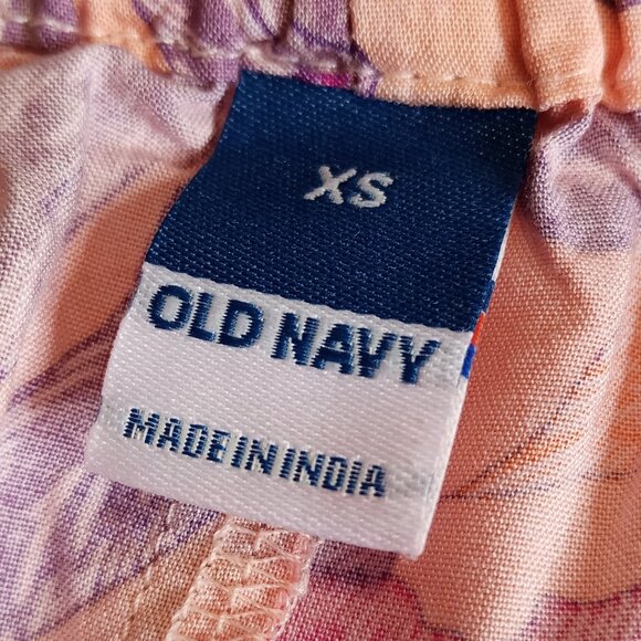 Old Navy Tie Back Floral Maxi Dress XS - Picture 6 of 7